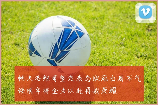 帕夫洛维奇坚定表态欧冠出局不气馁明年将全力以赴再战荣耀